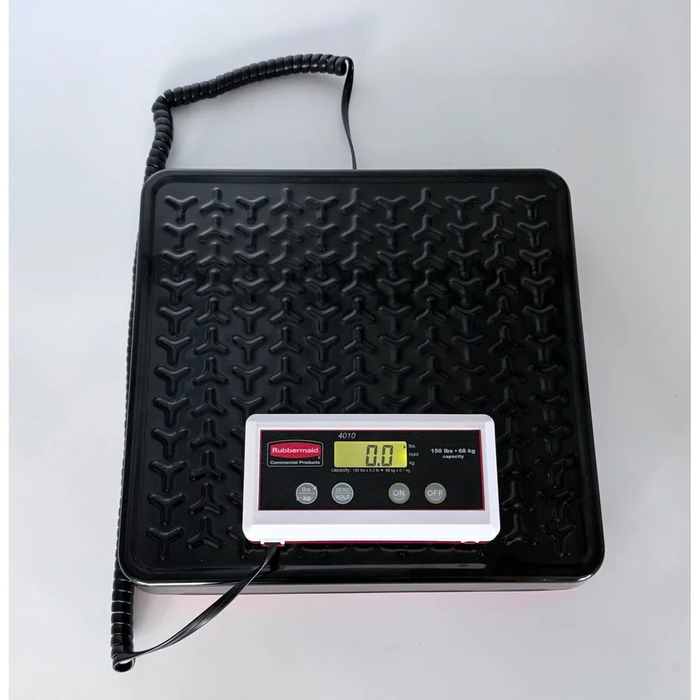 Rubbermaid 4010-88 Digital Receiving Scale Capacity 150lbs - 68kg
